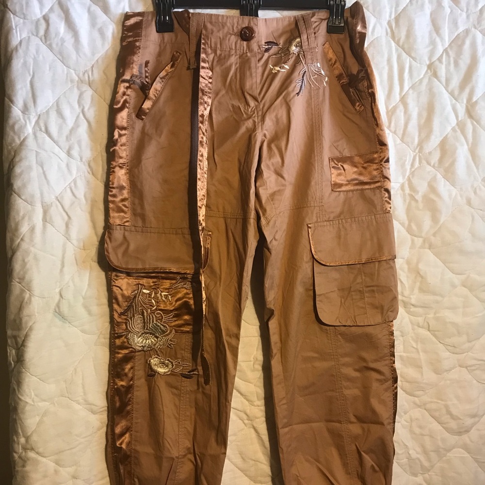 Cargo Capri Pants